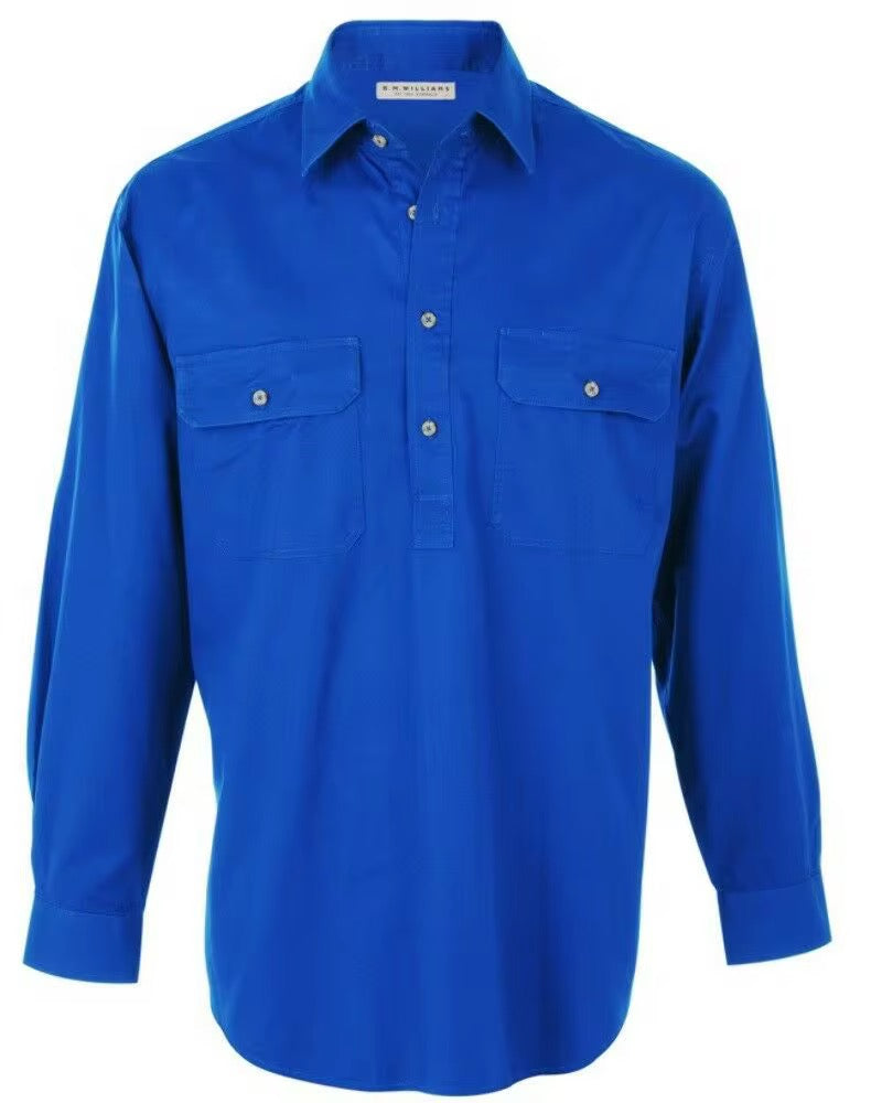 Country wise “Tameruka workwear” blue.