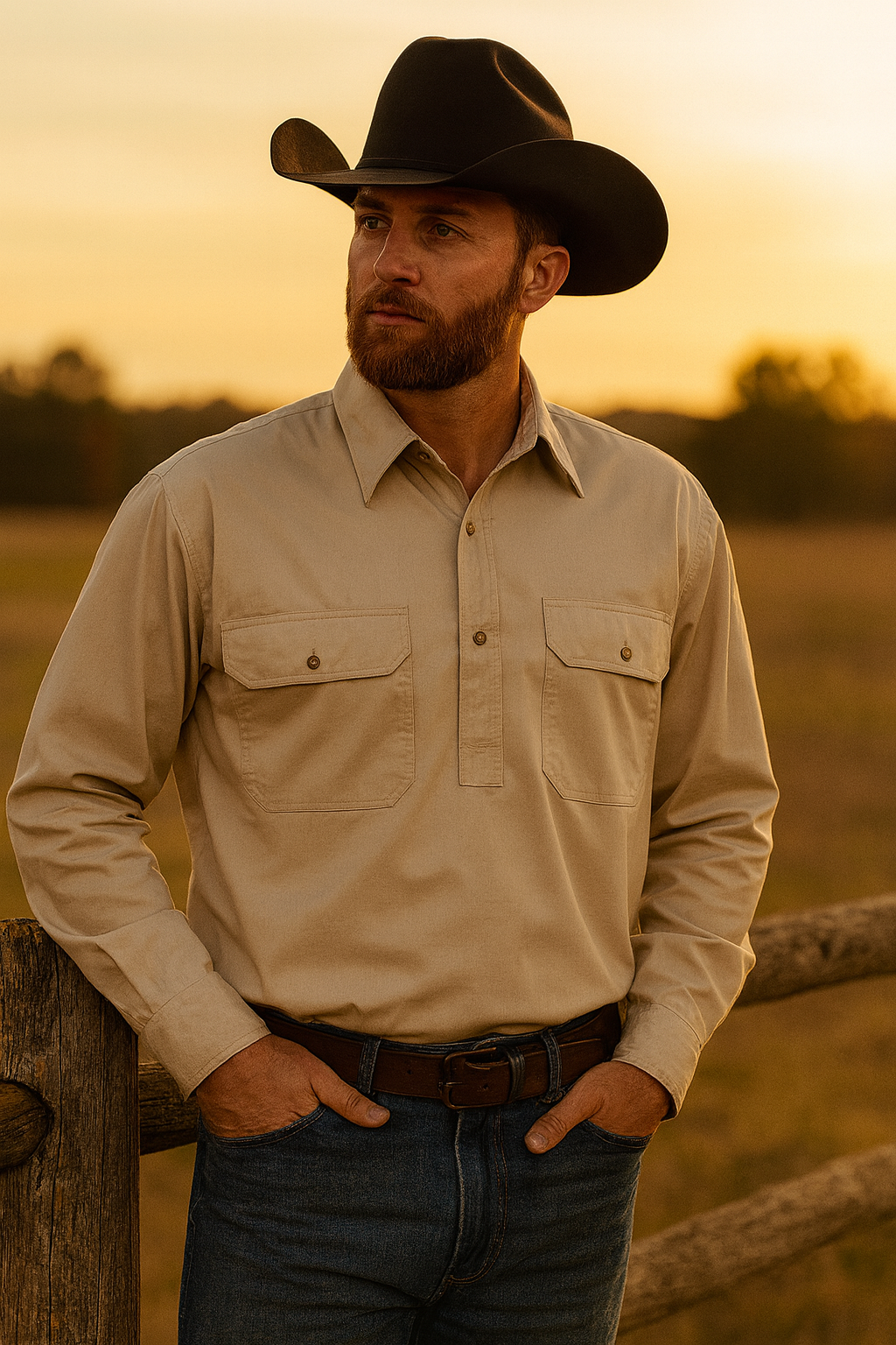 Country wise “Tameruka workwear” khaki.